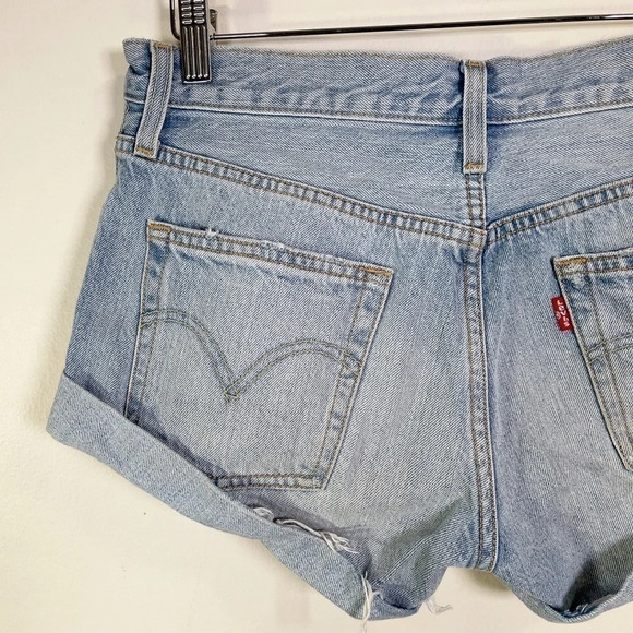 Levi's 501 Roll Up Jeans Short - Picture 13 of 16